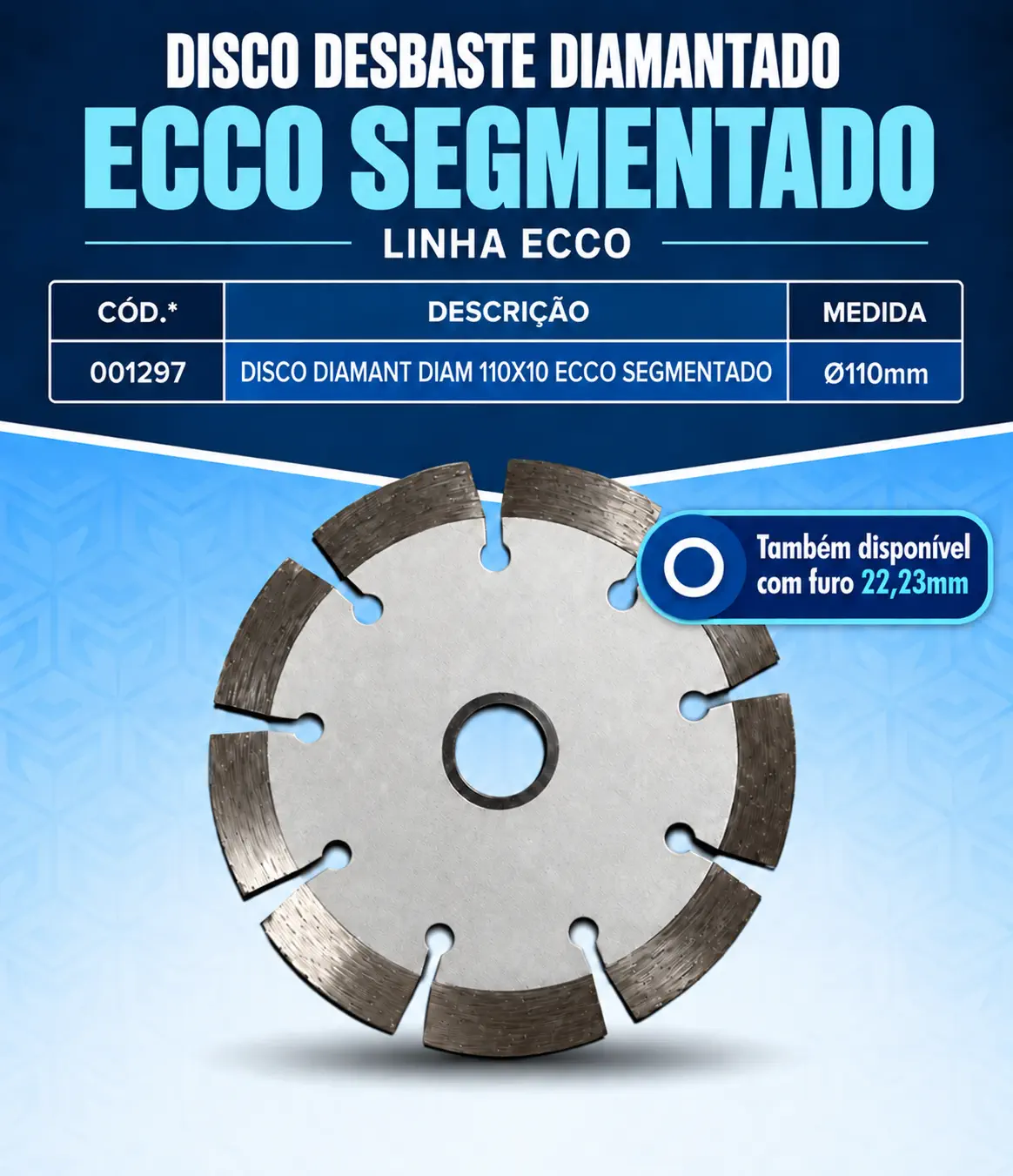 Ecco Segmentado 110 mm