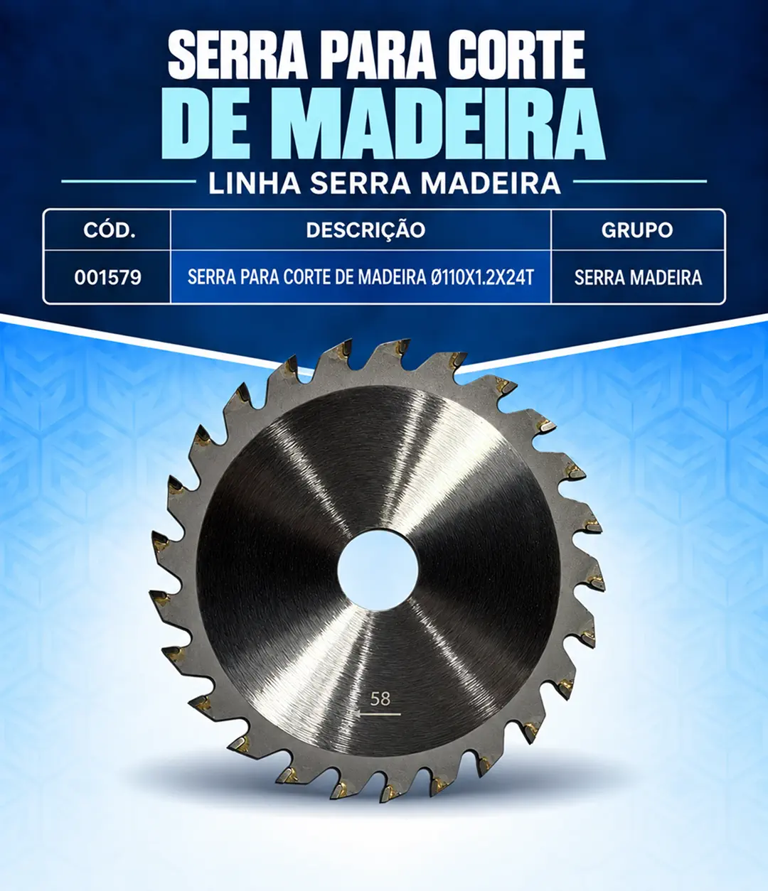 Serra Widea 110 mm
