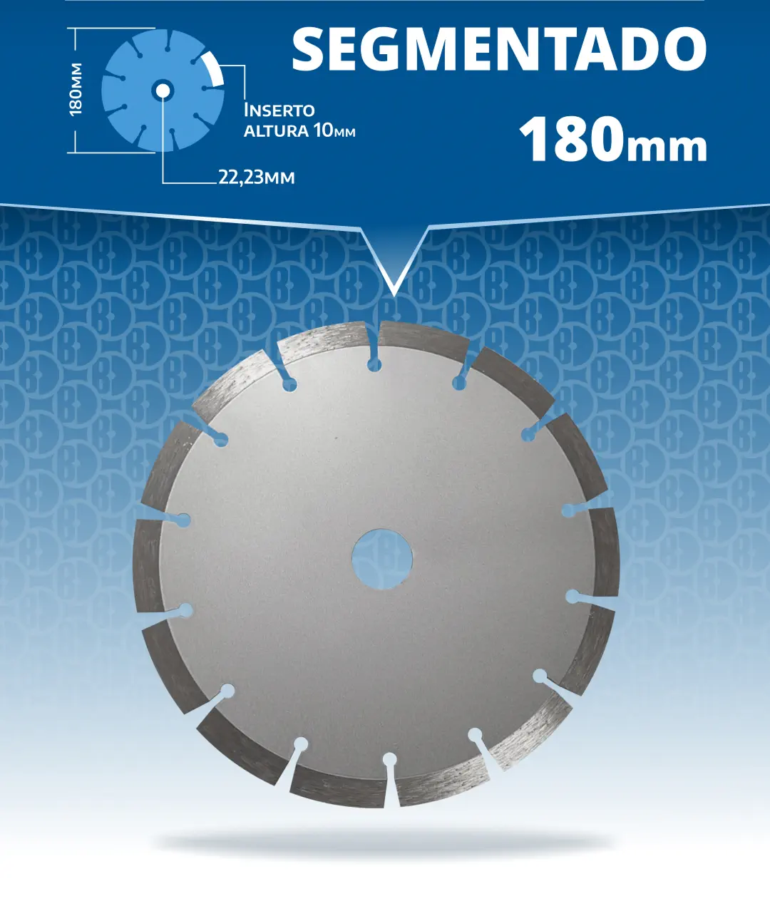 Ecco Segmentado 180 mm