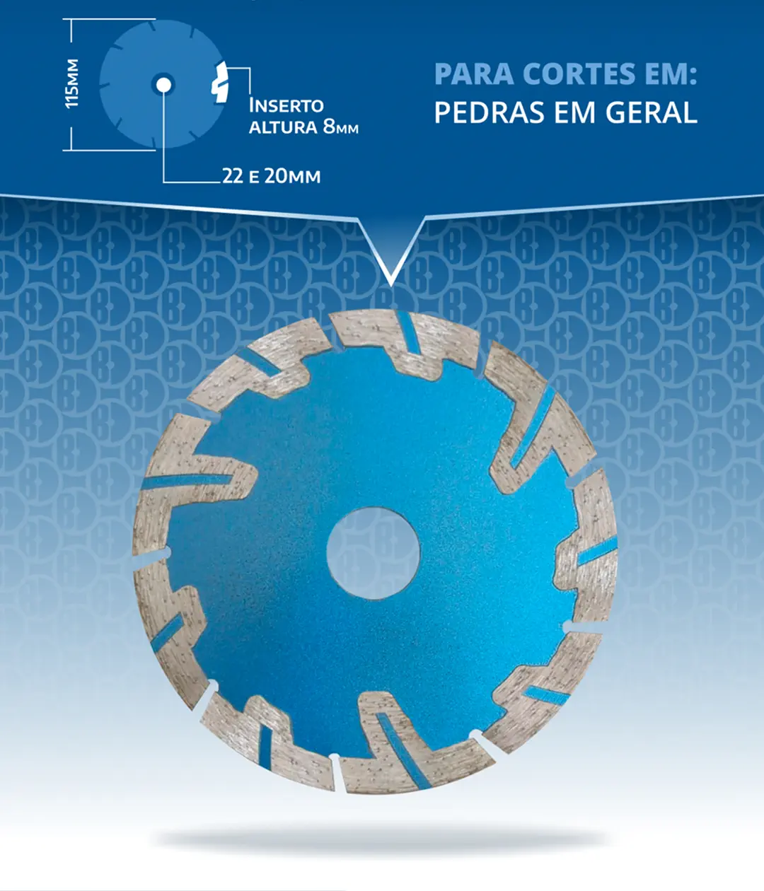 Segmentado Premium 115 mm