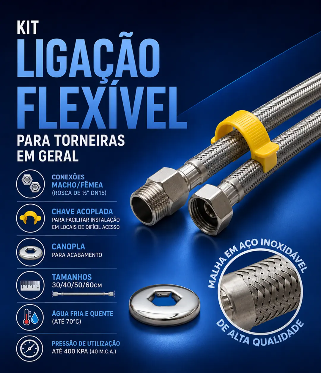Kit Ligação Flexível